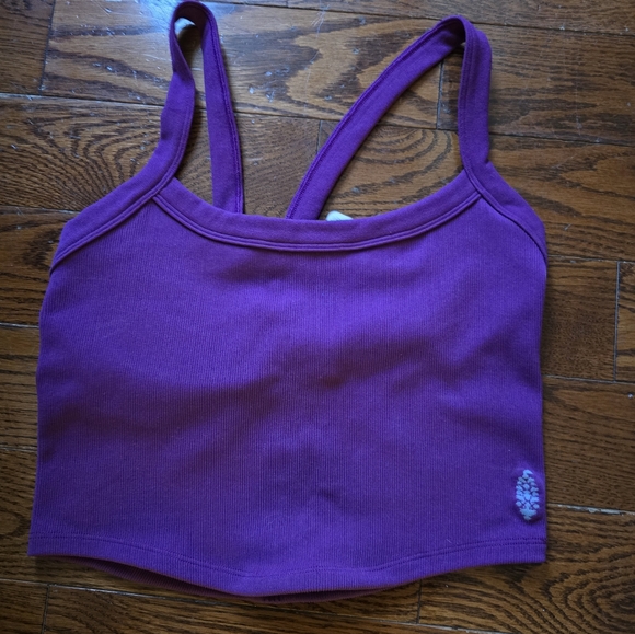 NWT FP Movement All Clear Cami Deep Mulberry - Picture 4 of 6